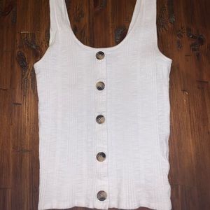 White tank top